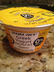 TJ yogurt