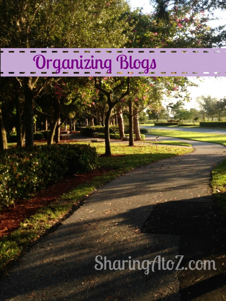 Organizing Blogs