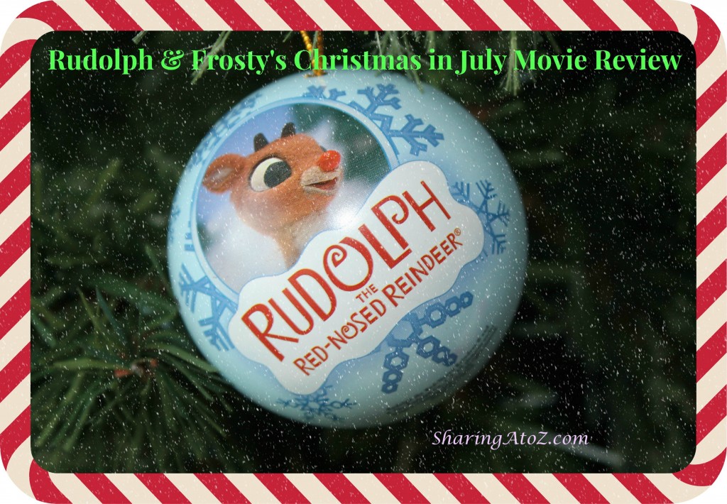 Rudolph review with snow
