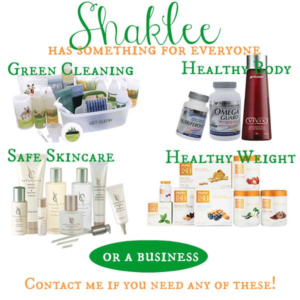 Shaklee product lines