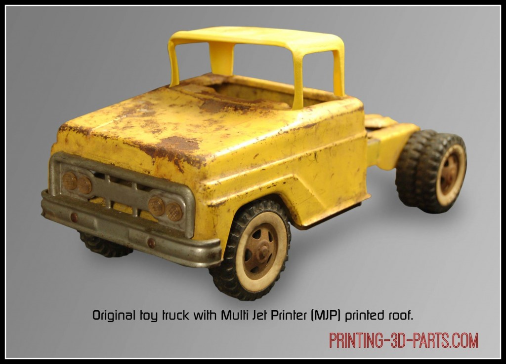 toy truck 3D parts