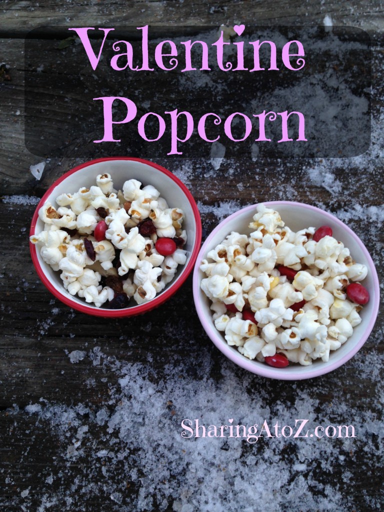 Valentine popcorn recipe